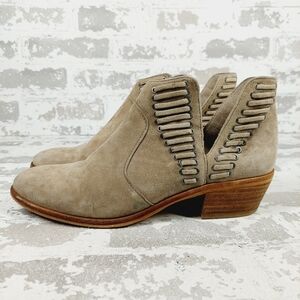 Vince Camuto Tan Ankle Boots